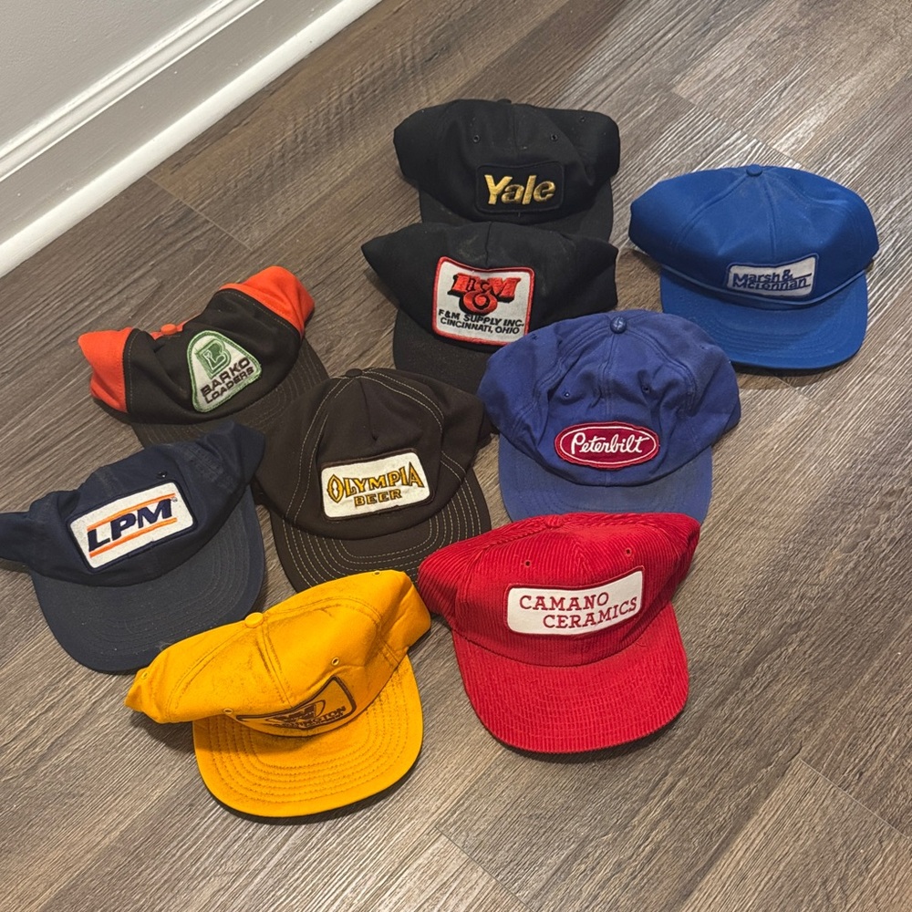 Vintage Logo Baseball Caps Collection